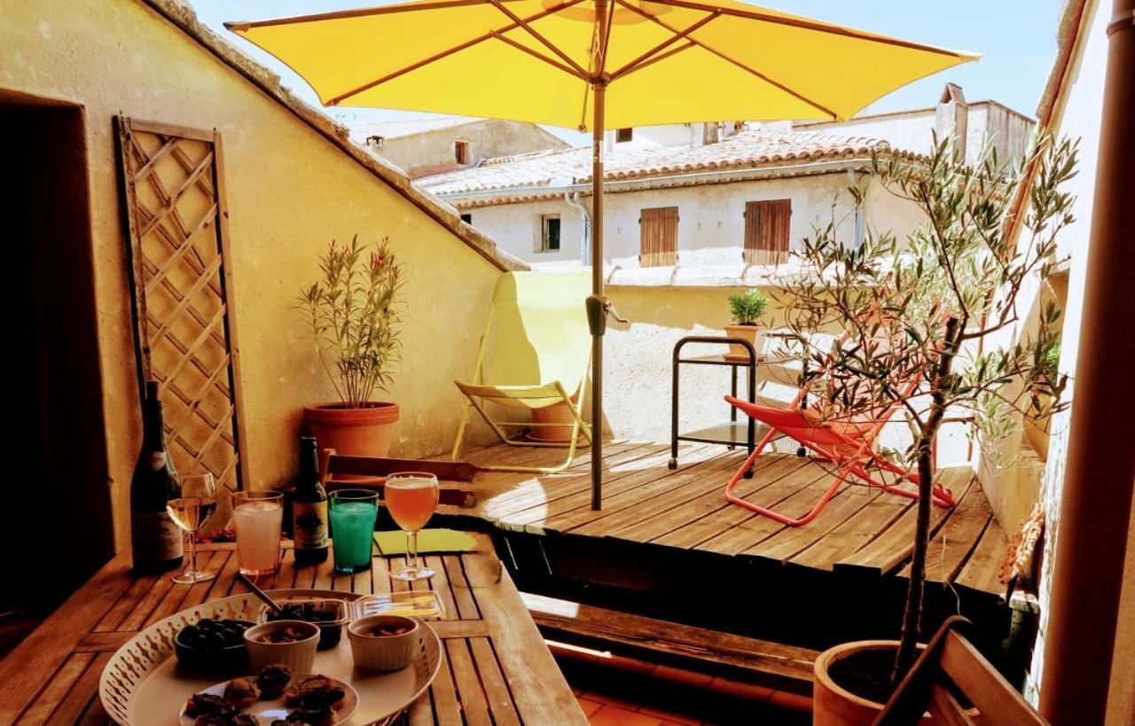La Terrasse D'Olea, Au Coeur Du Village Buis-les-Baronnies Eksteriør billede