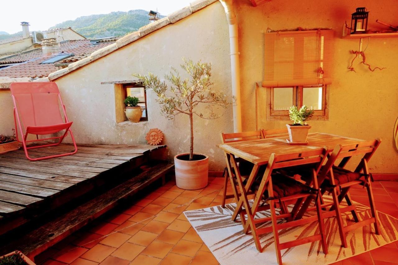 La Terrasse D'Olea, Au Coeur Du Village Buis-les-Baronnies Eksteriør billede